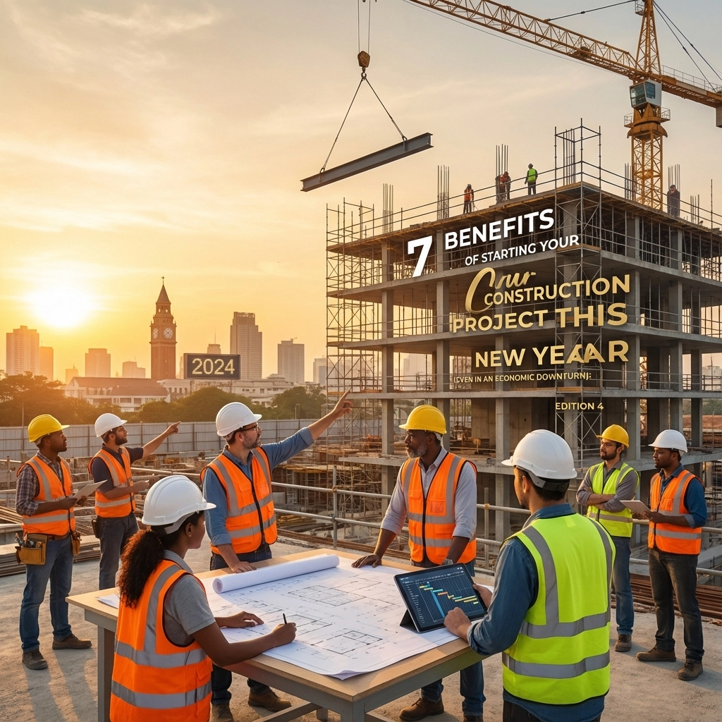 7 Benefits of Starting Your Construction Project This New Year (Even in an Economic Downturn): Edition 4