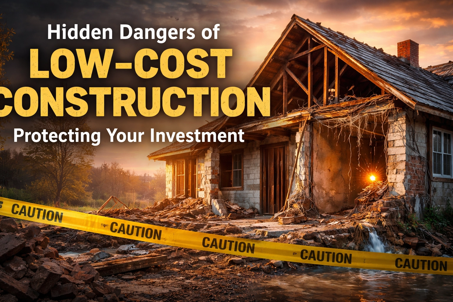 Hidden Dangers of Low-Cost Construction: Protecting Your Investment