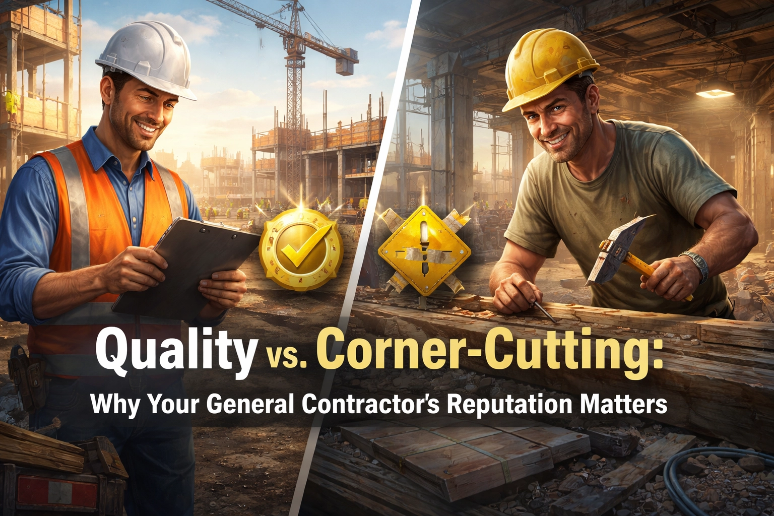 Quality vs. Corner-Cutting: Why Your General Contractor's Reputation Matters