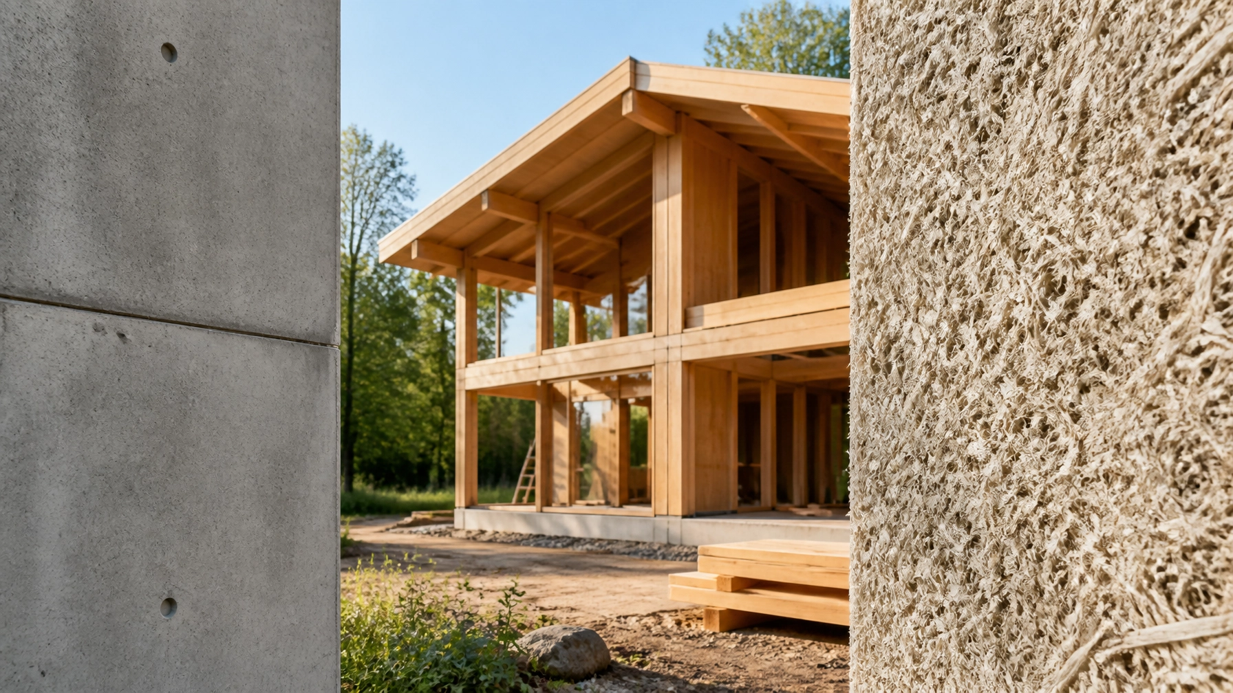 Hempcrete vs. Traditional Concrete: A Complete Comparison